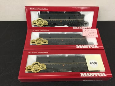 Mantua PRR Locomotives (3)