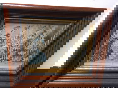 Antique Deep Well Frame