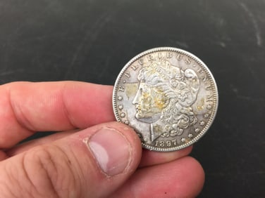 1897 Morgan Silver Dollar