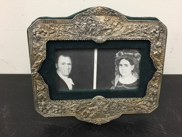 Antique .800 Silver Frame