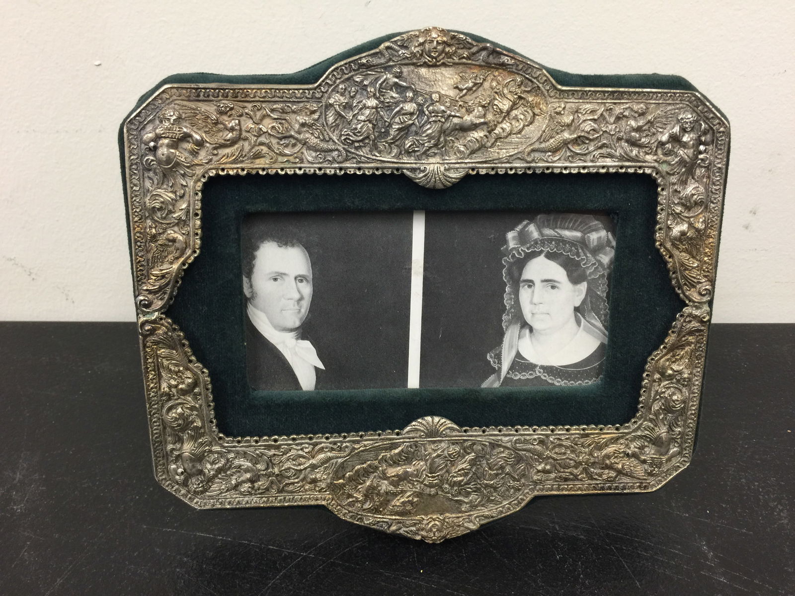 Antique .800 Silver Frame (1 of 5)