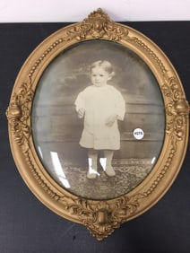 Convex Early Gilt frame