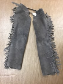Fringe Western Style Motorcycle Chaps YKK