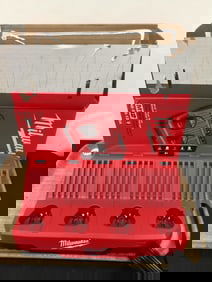 Milwaukee M-12 Four Bay Battery Charger