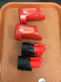 Milwaukee Batteries & Compact Chargers