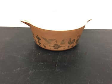 Pyrex "Early American" Lidded Casserole