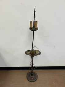 Antique Floor Lamp/Smoke Stand