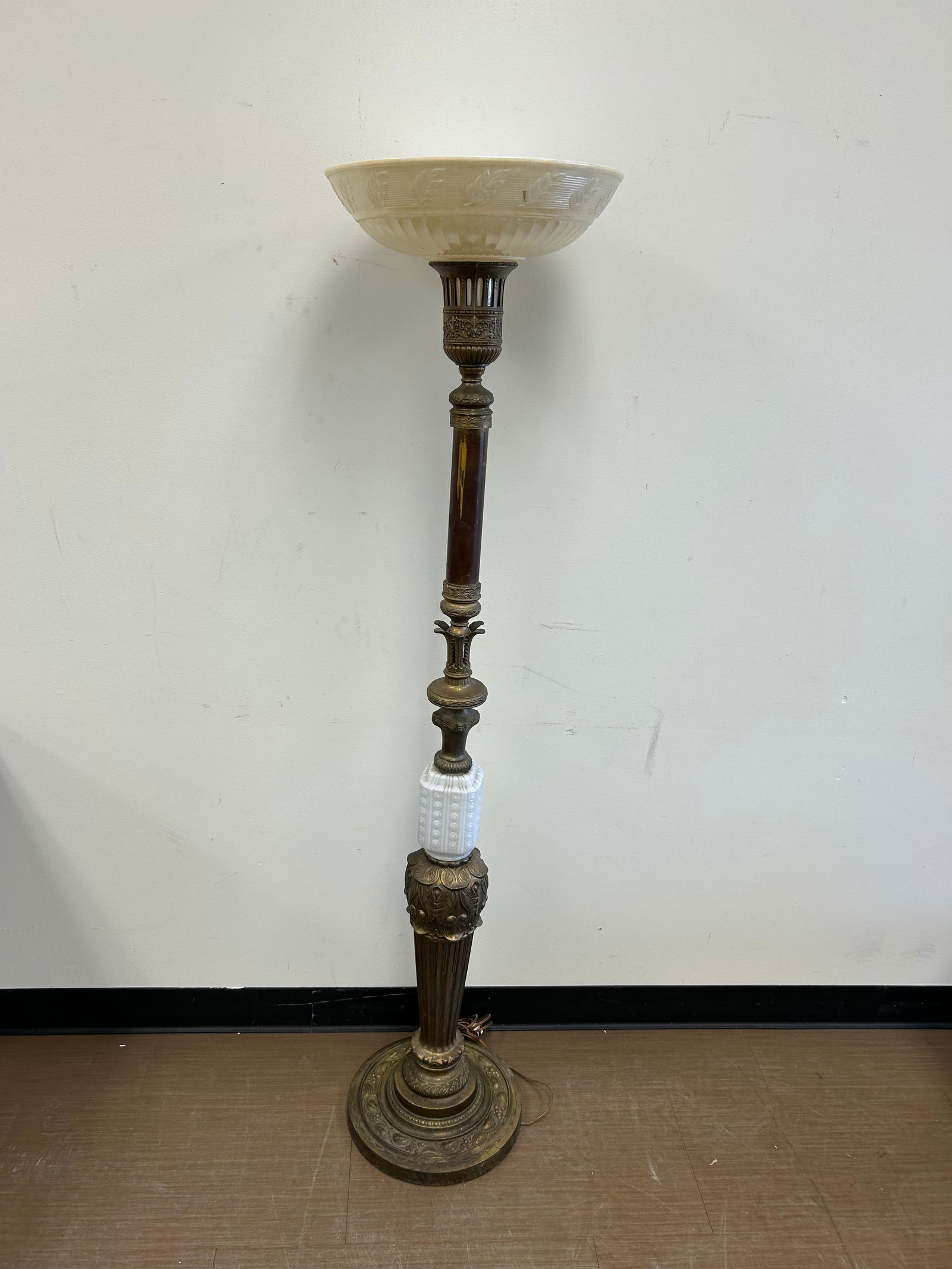 Antique Torchere Lamp (1 of 7)