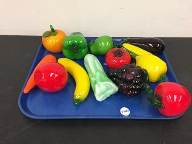 Art Glass Italian Fruit