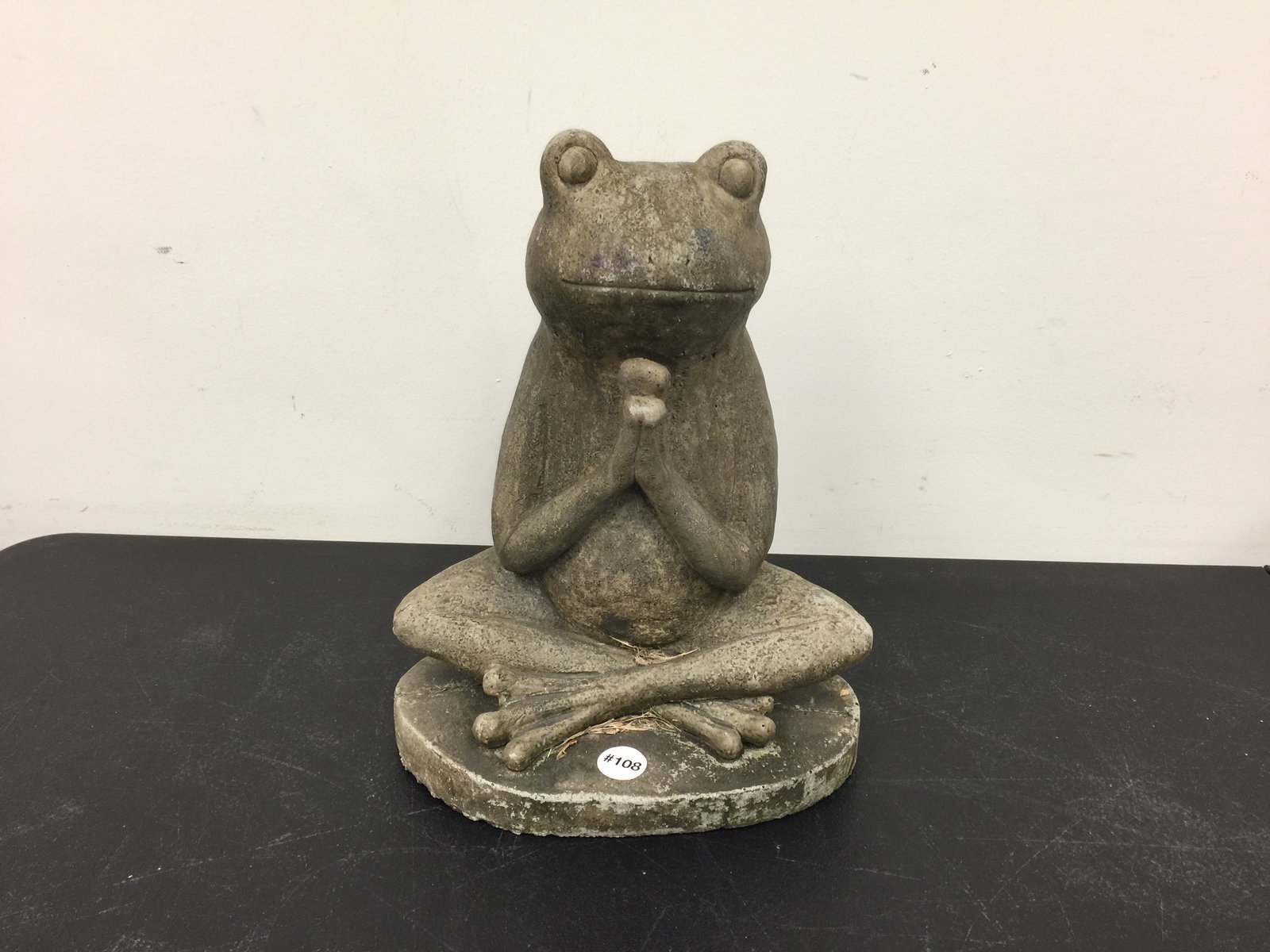 Concrete Frog: 14"H.