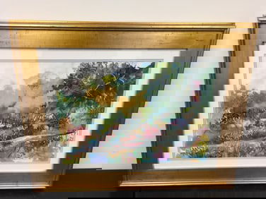 Signed Original Watercolor