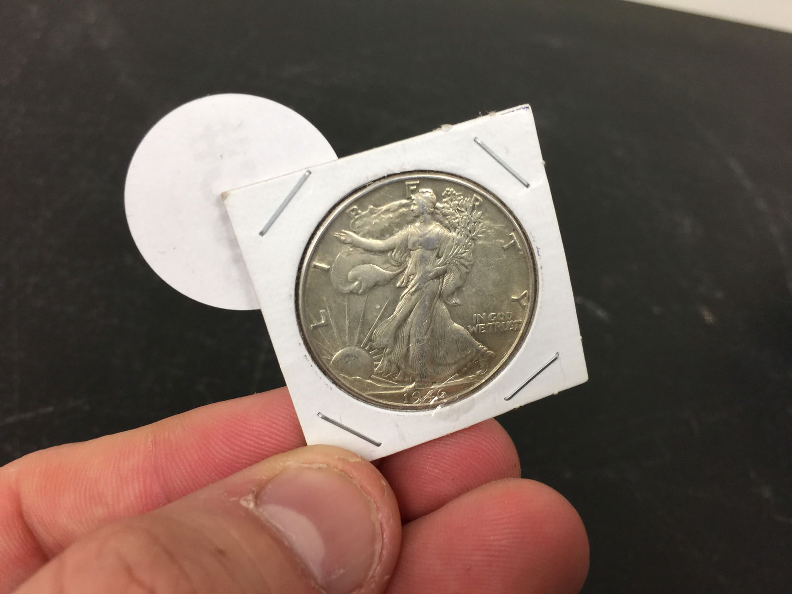 1946 Walking Liberty Half Dollar Coin: 90% silver