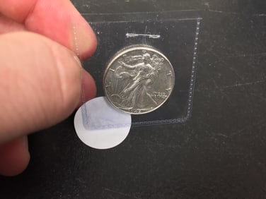 1942 Walking Liberty Half Dollar Coin