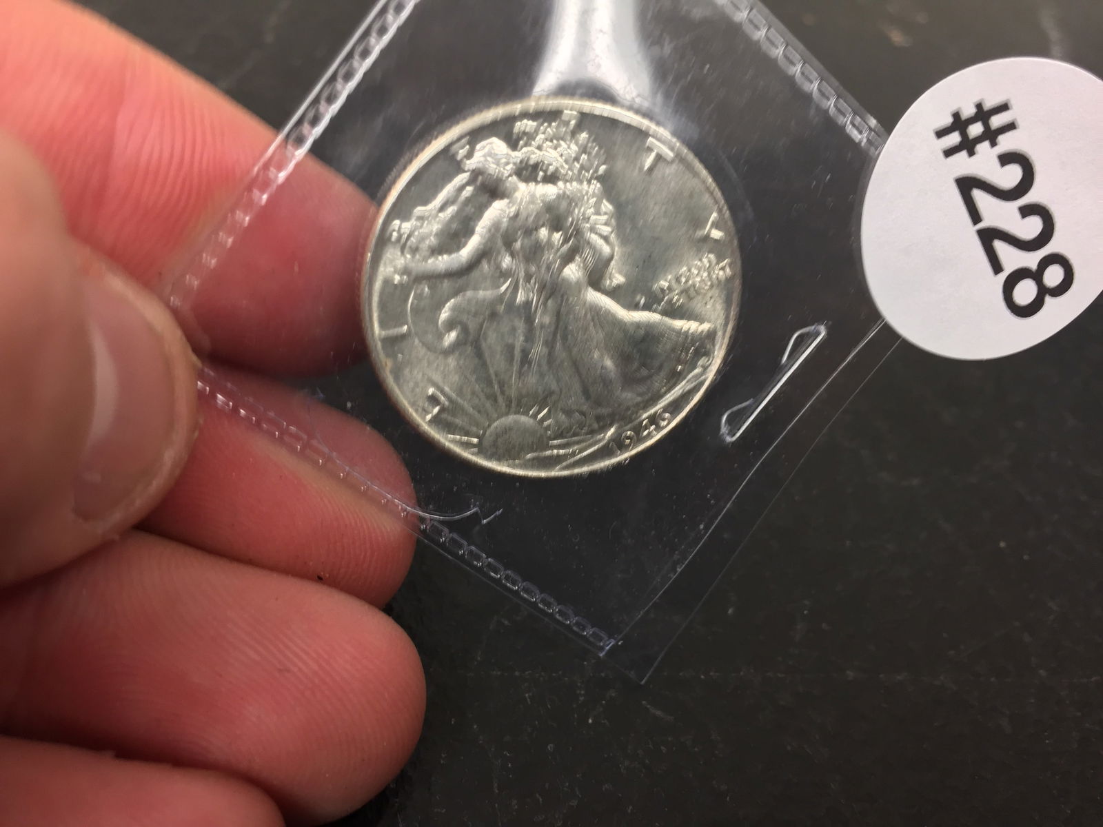 1946 Walking Liberty Half Dollar Coin: 90% silver