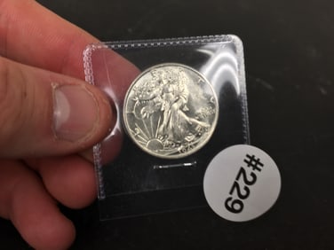 1943 Walking Liberty Half Dollar Coin