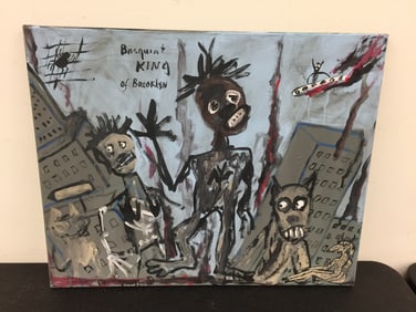 Modern Folk Art Painting