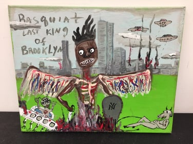 Modern Folk Art Painting