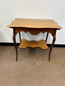 Antique Oak Writing Table