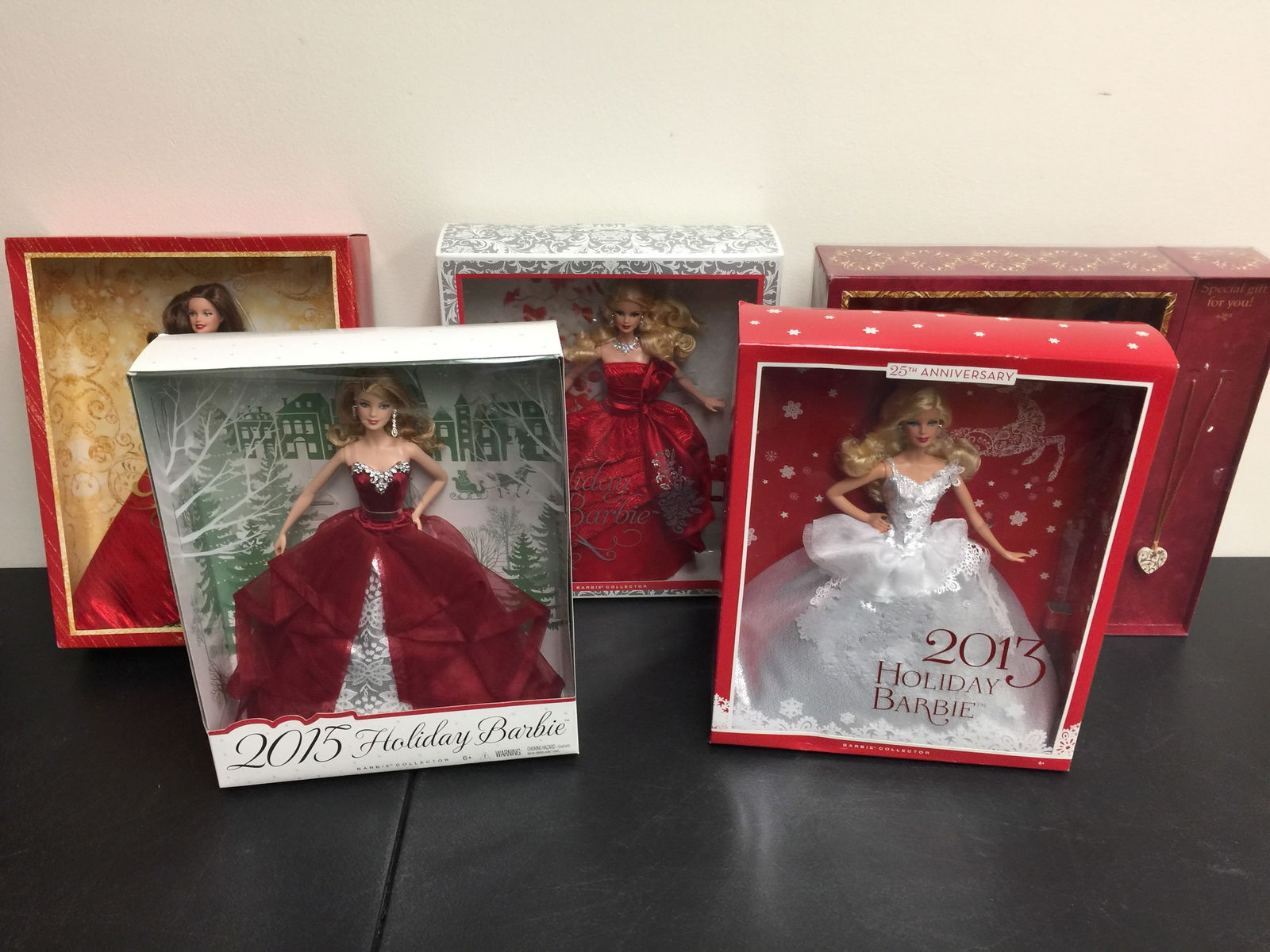 5 Holiday Barbies (1 of 4)
