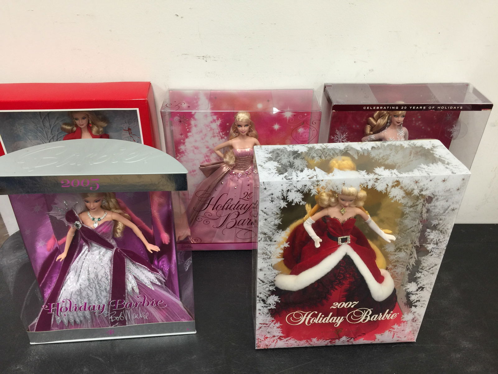 5 Holiday Barbies (1 of 4)