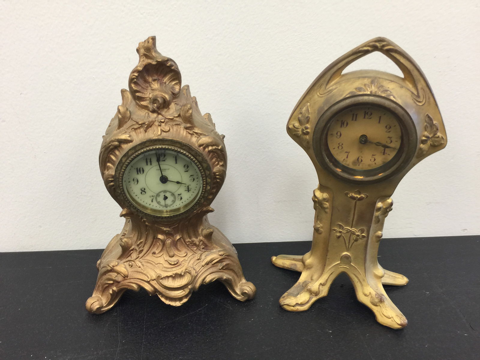 2 Art Nouveau Clocks (1 of 4)
