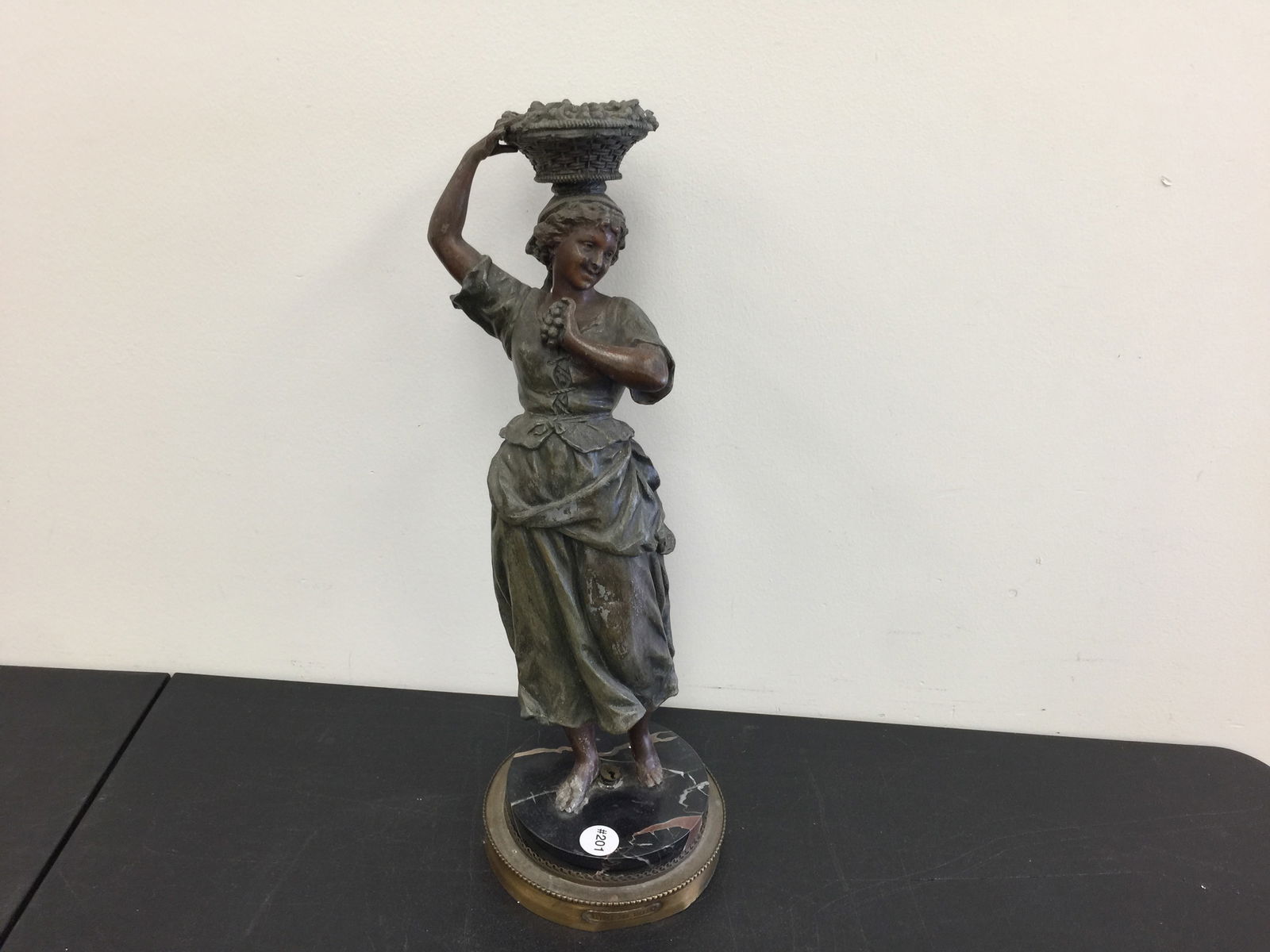 French "Retour Des Vignes" Statue (1 of 4)