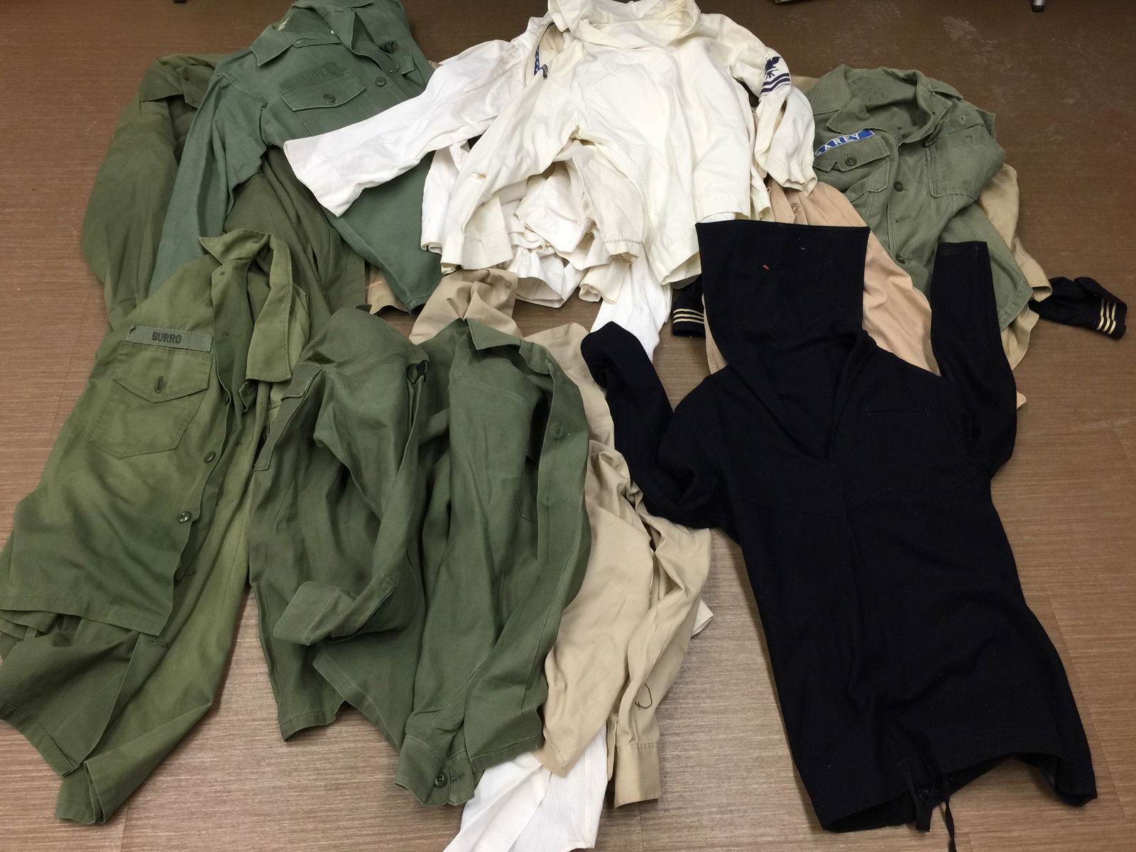 Vintage Military Shirts (1 of 5)
