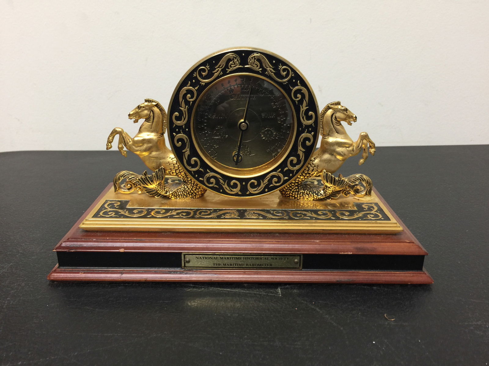 Franklin Mint National Maritime Historical Barometer (1 of 4)