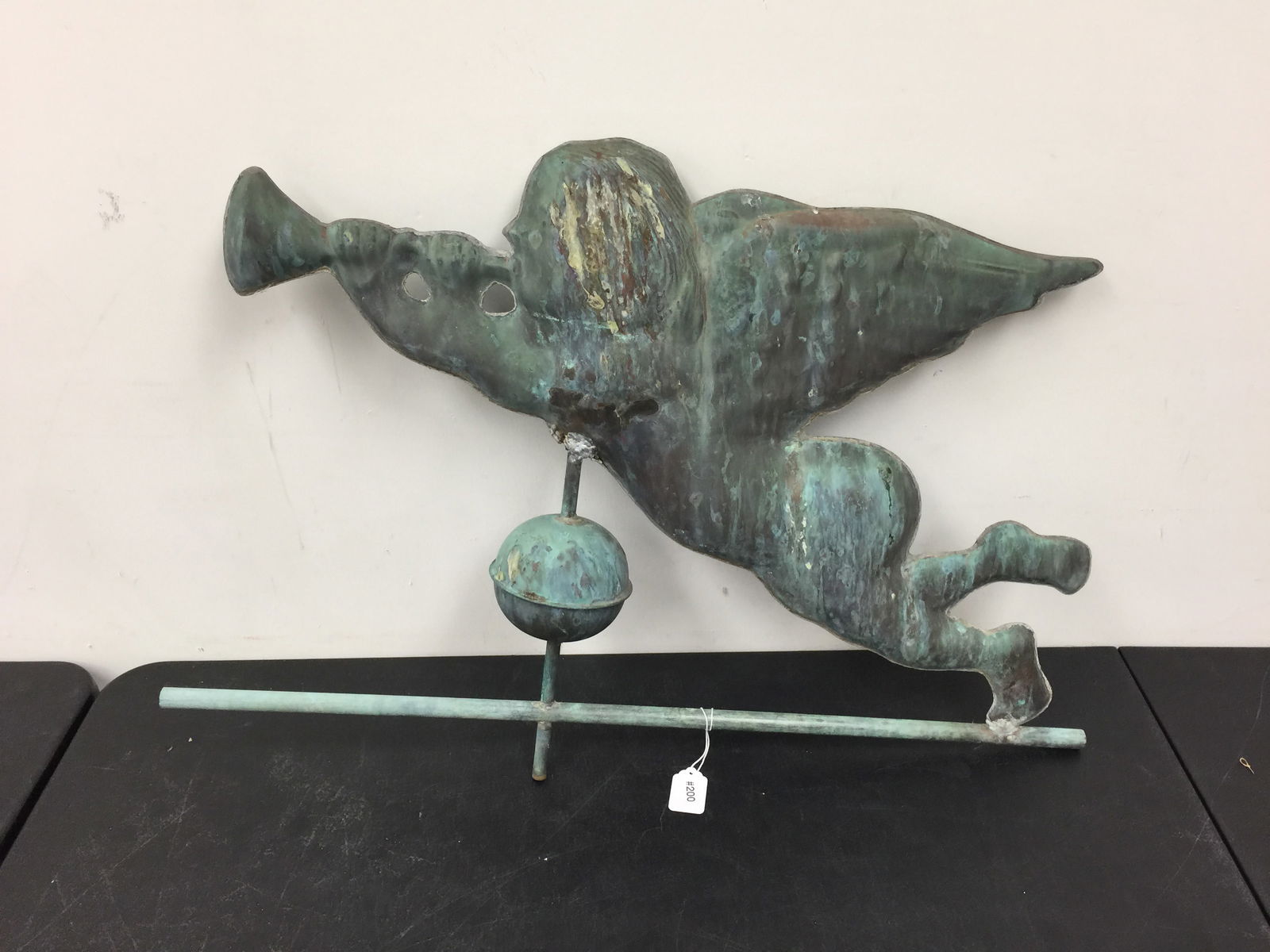 Full Body Copper Cherub Weathervane (1 of 3)