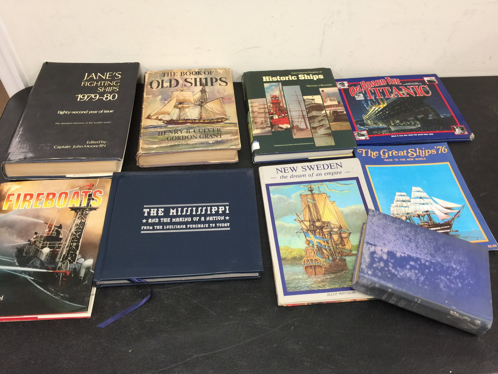 Vintage Ship Books (1 of 7)