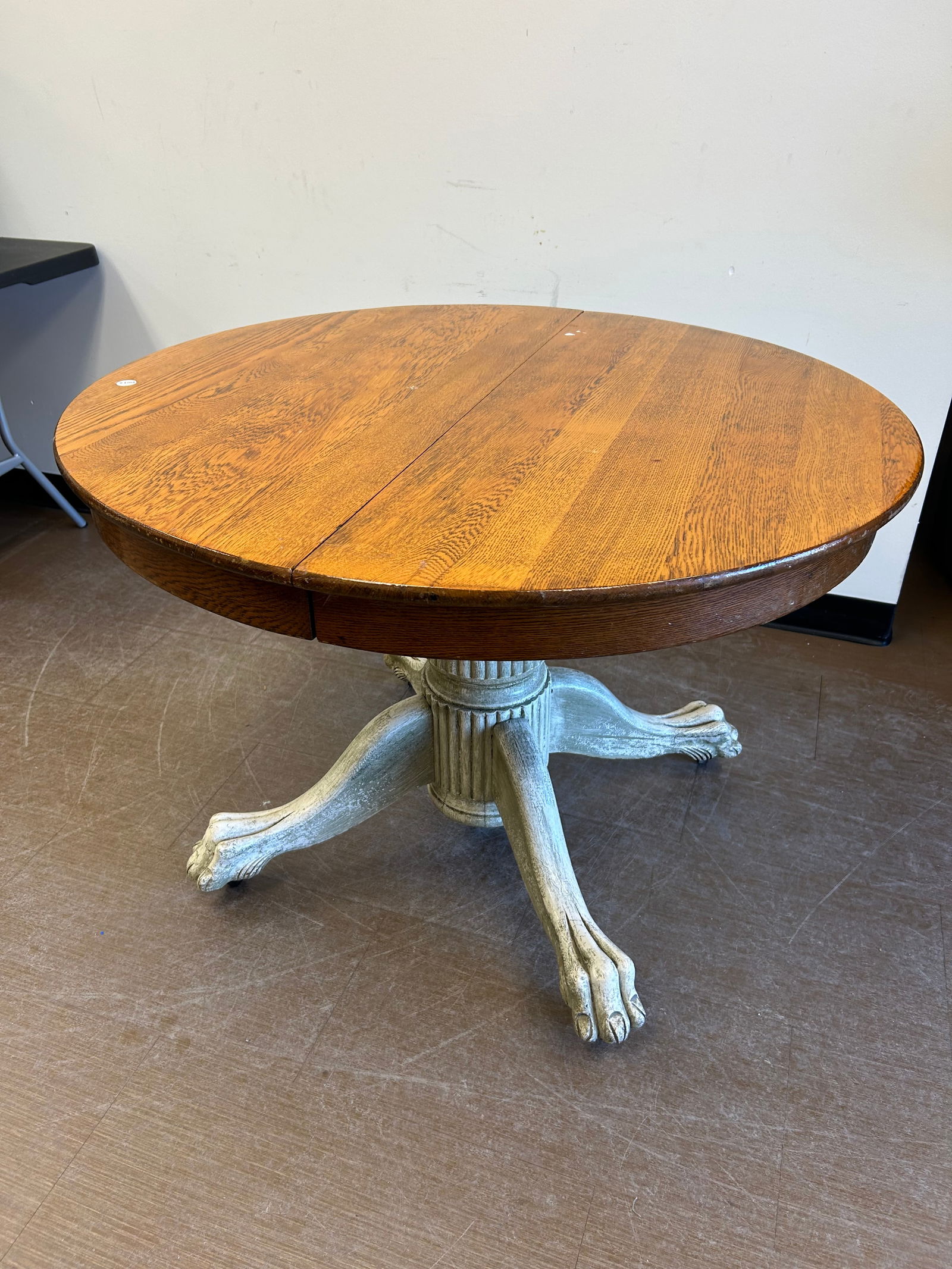 Antique Oak Dining Table (1 of 4)