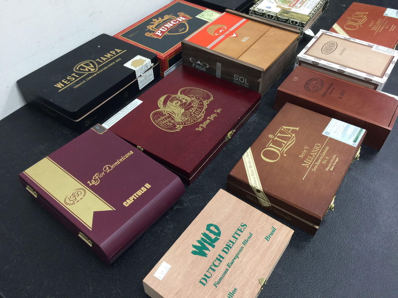 Assorted Cigar Boxes - 2