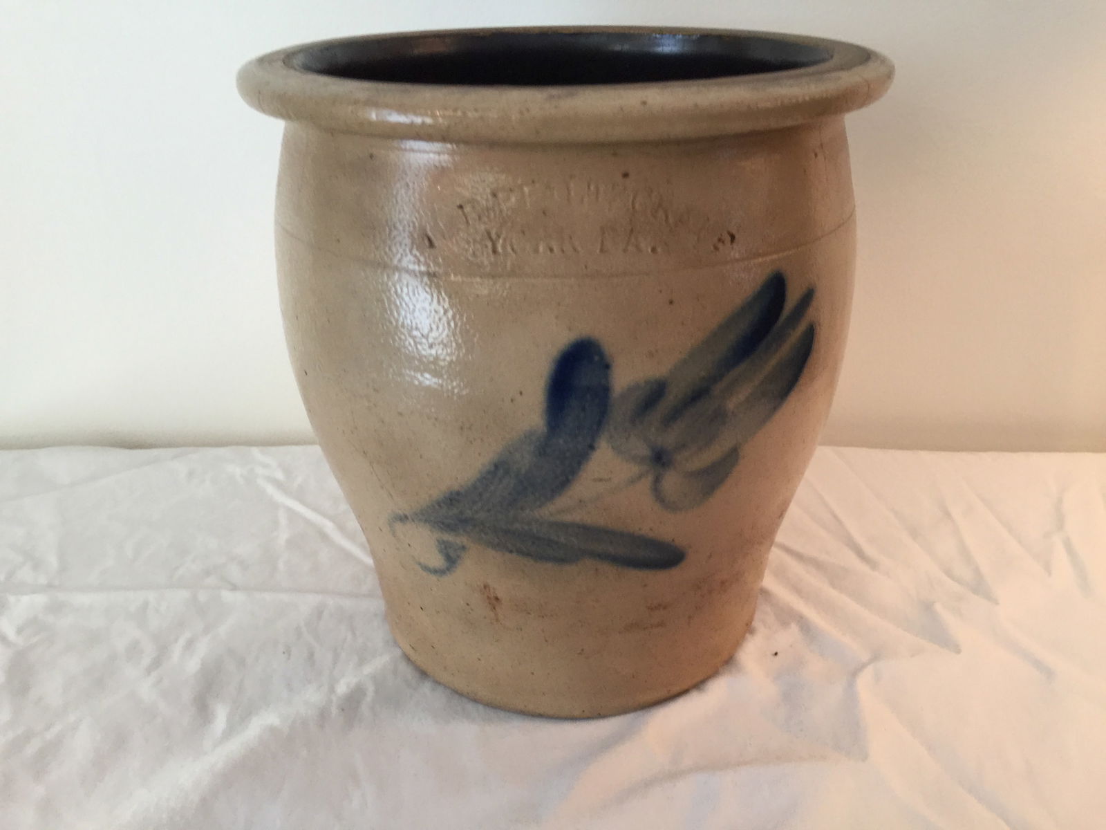 JB Platzgraff Decorated Stoneware Crock (1 of 6)