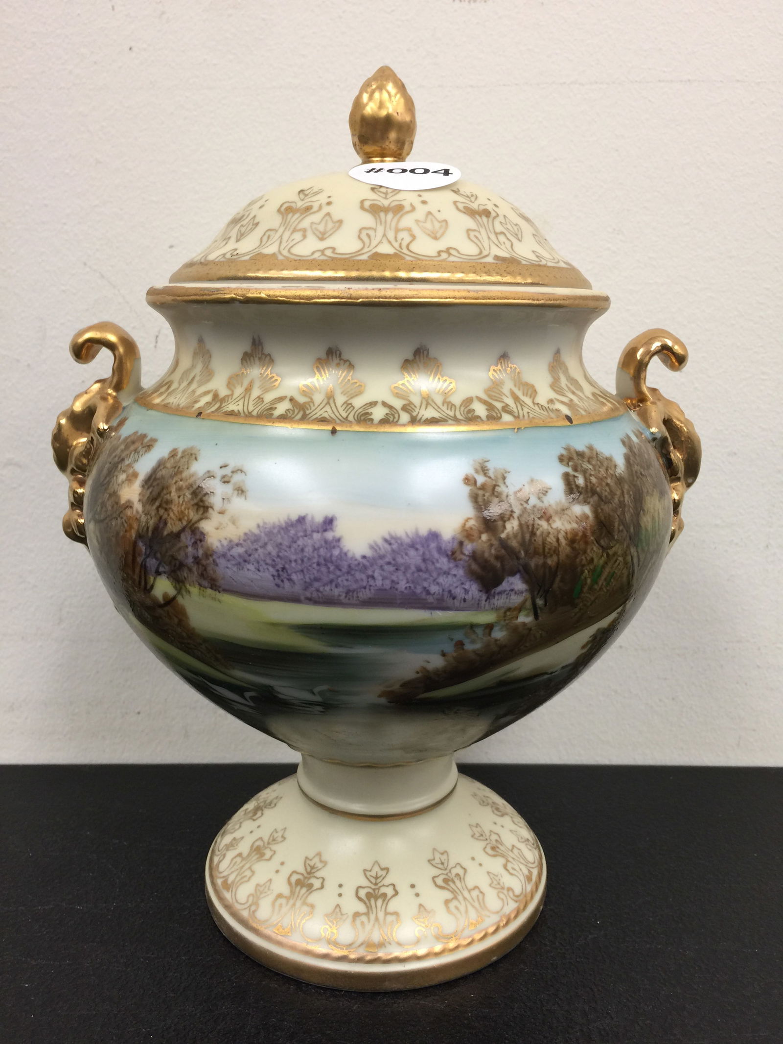 Hand Painted Urn (1 of 5)