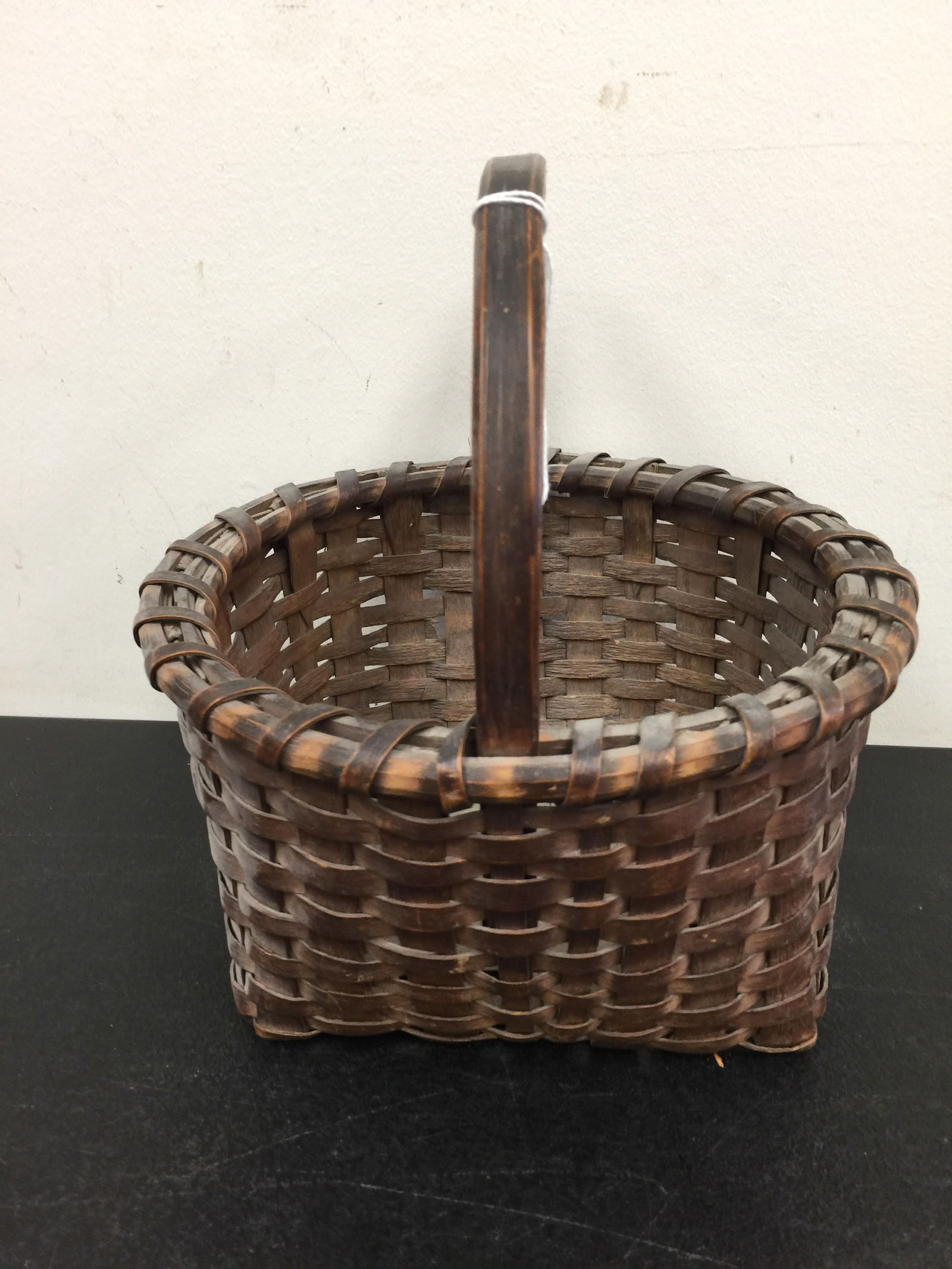 Antique Splint Gathering Basket (1 of 4)