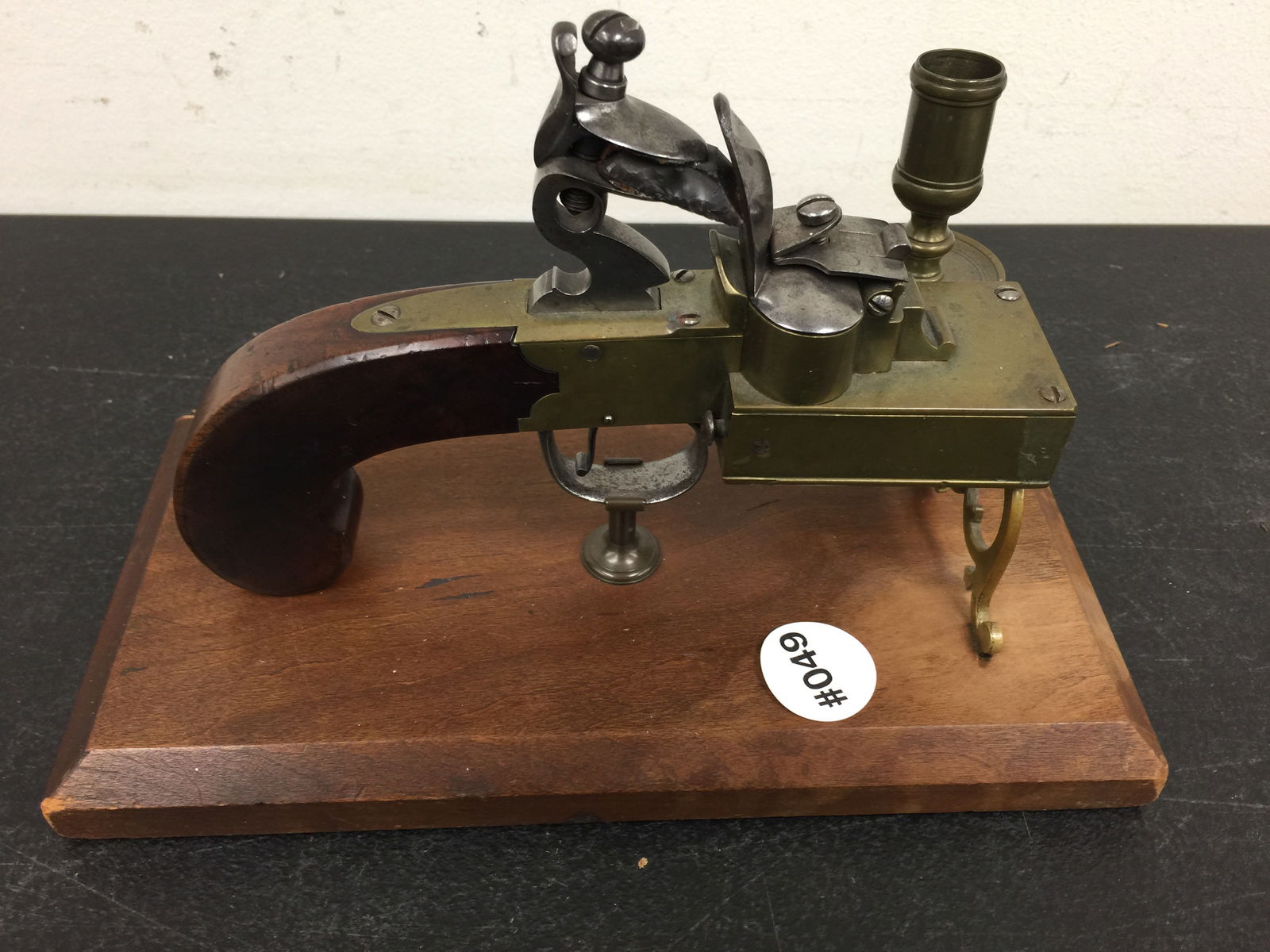 Flint Lock Tinder Lighter: 9"W.