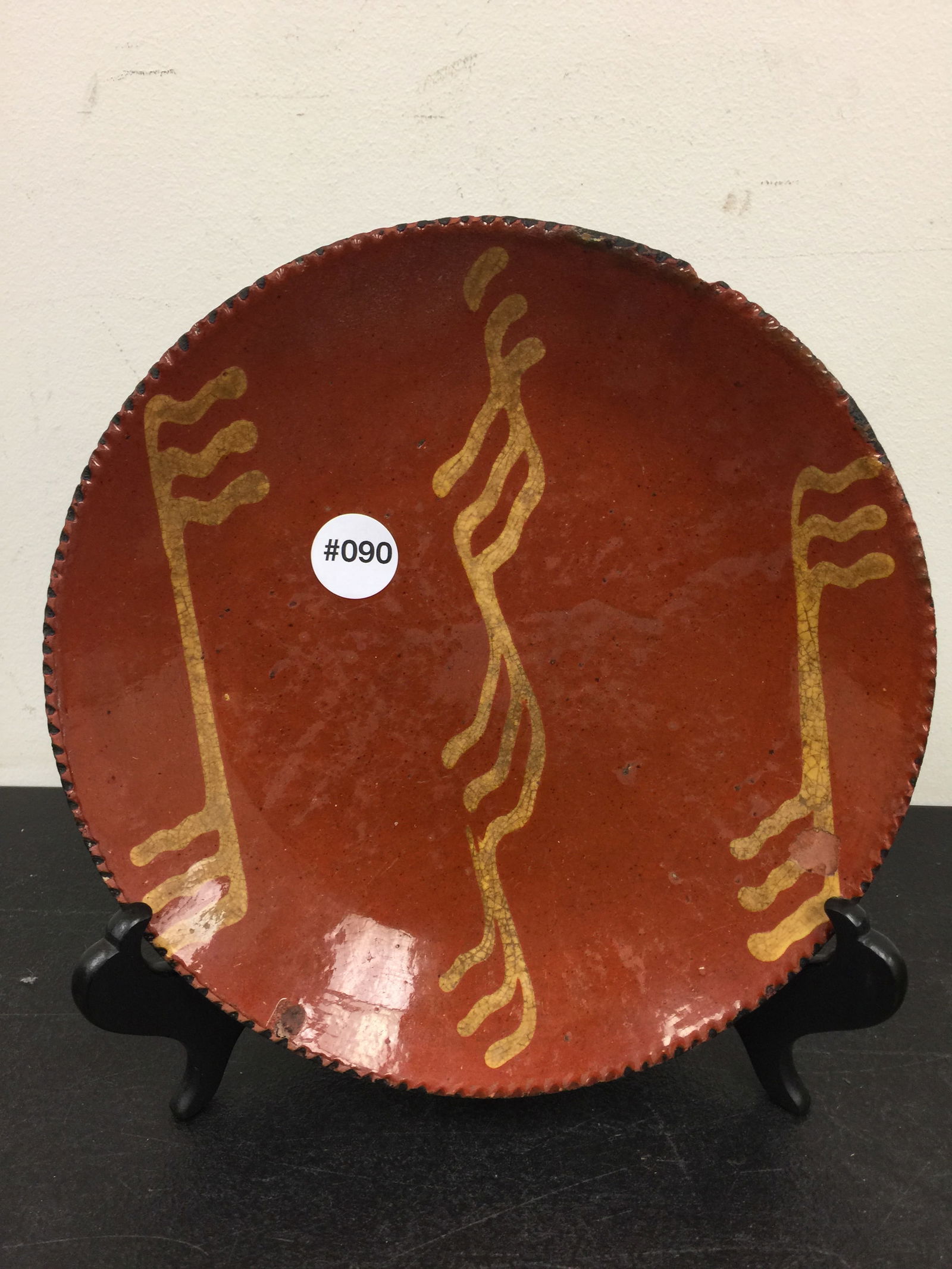 John Bell Redware Plate (1 of 6)
