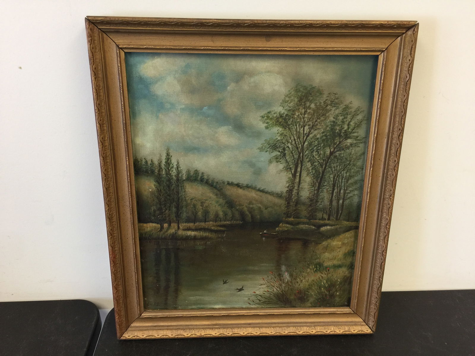 Signed Oil on Canvas (1 of 5)