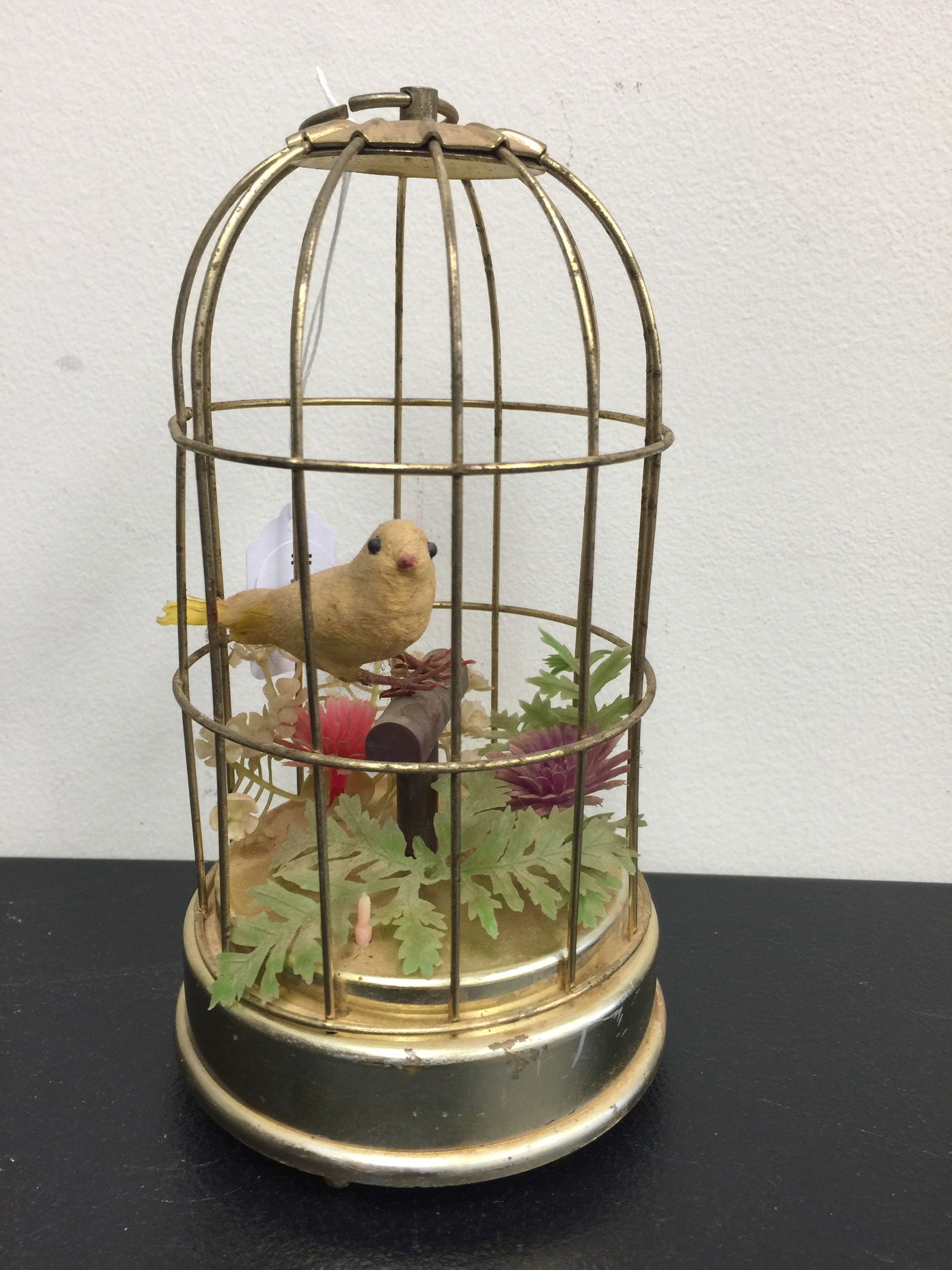 Vintage Musical Bird Cage (1 of 5)