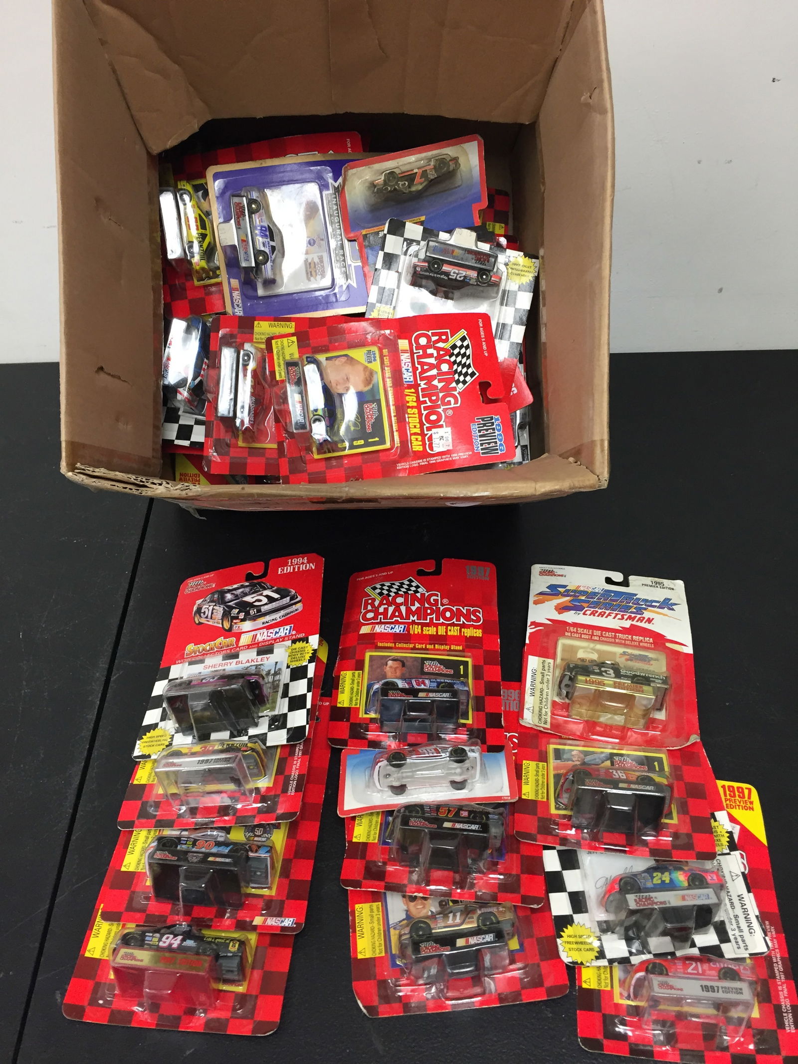Nascar Diecast Stock Cars: New in packaging, unopened