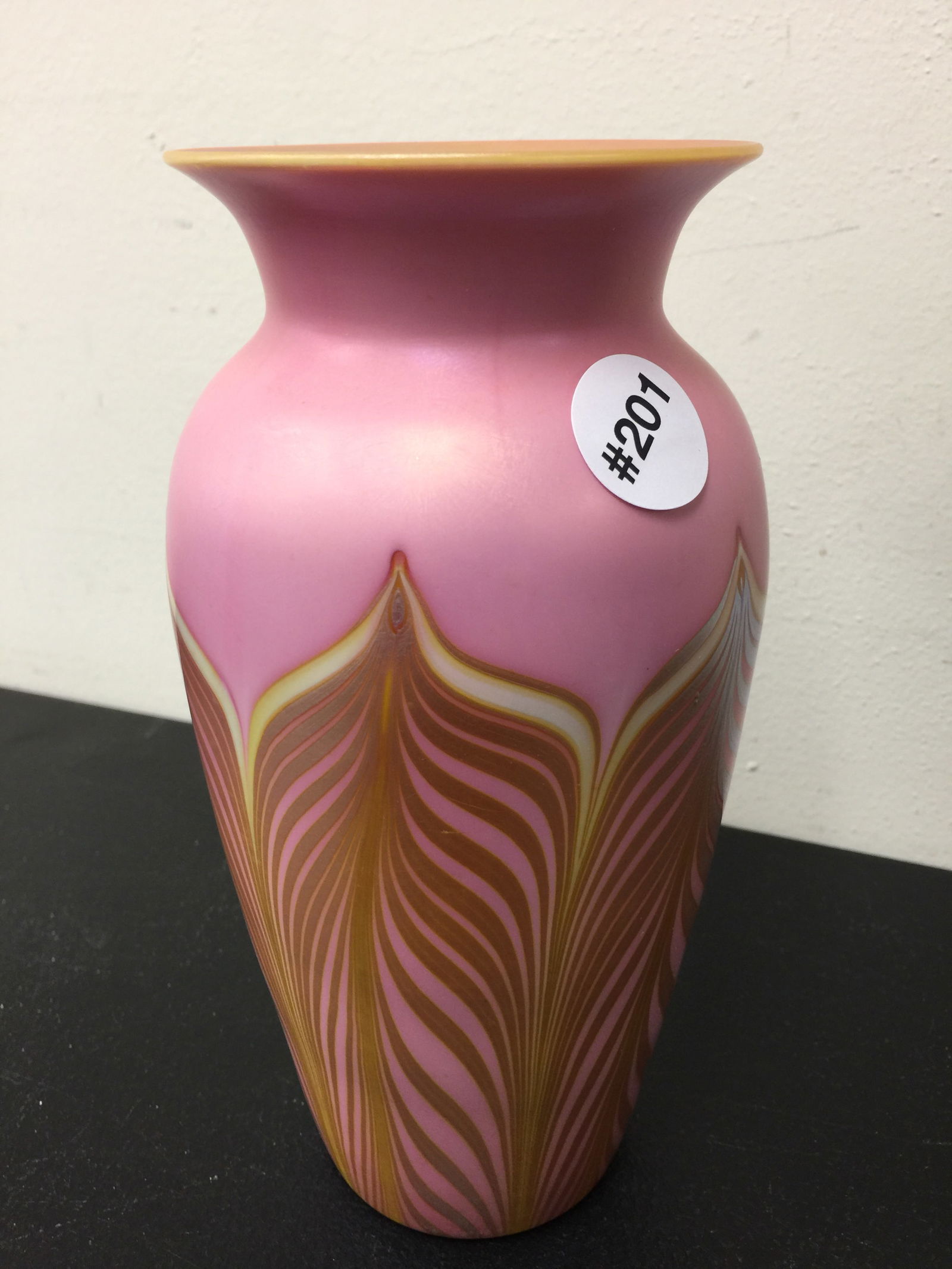 Victor Durand Jr. Pulled Feather Vase (1 of 4)