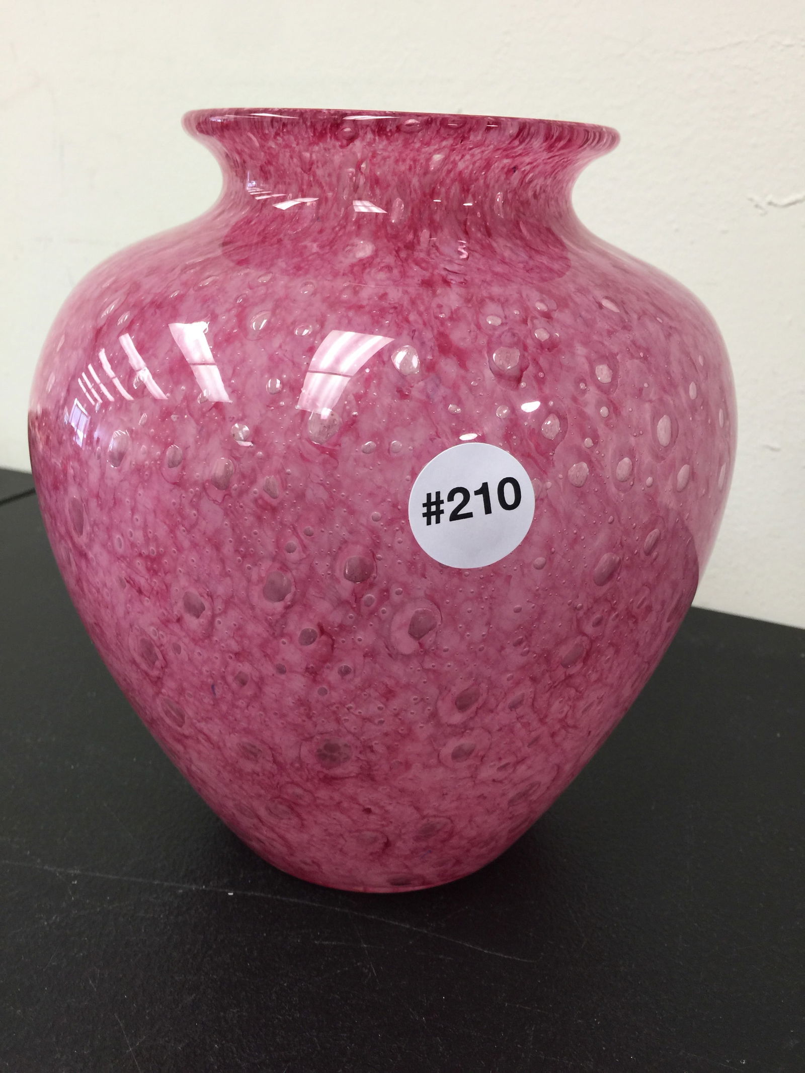 Steuben Karder Vase: Etched on base. 8.25" H.