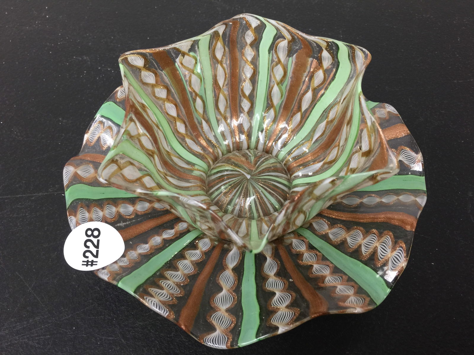 Venetian Murano Finger Bowl (1 of 4)
