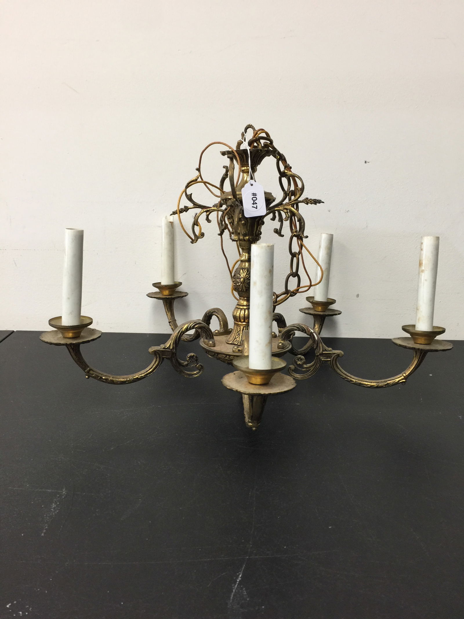 Vintage French Art Nouveaux Chandelier (1 of 4)