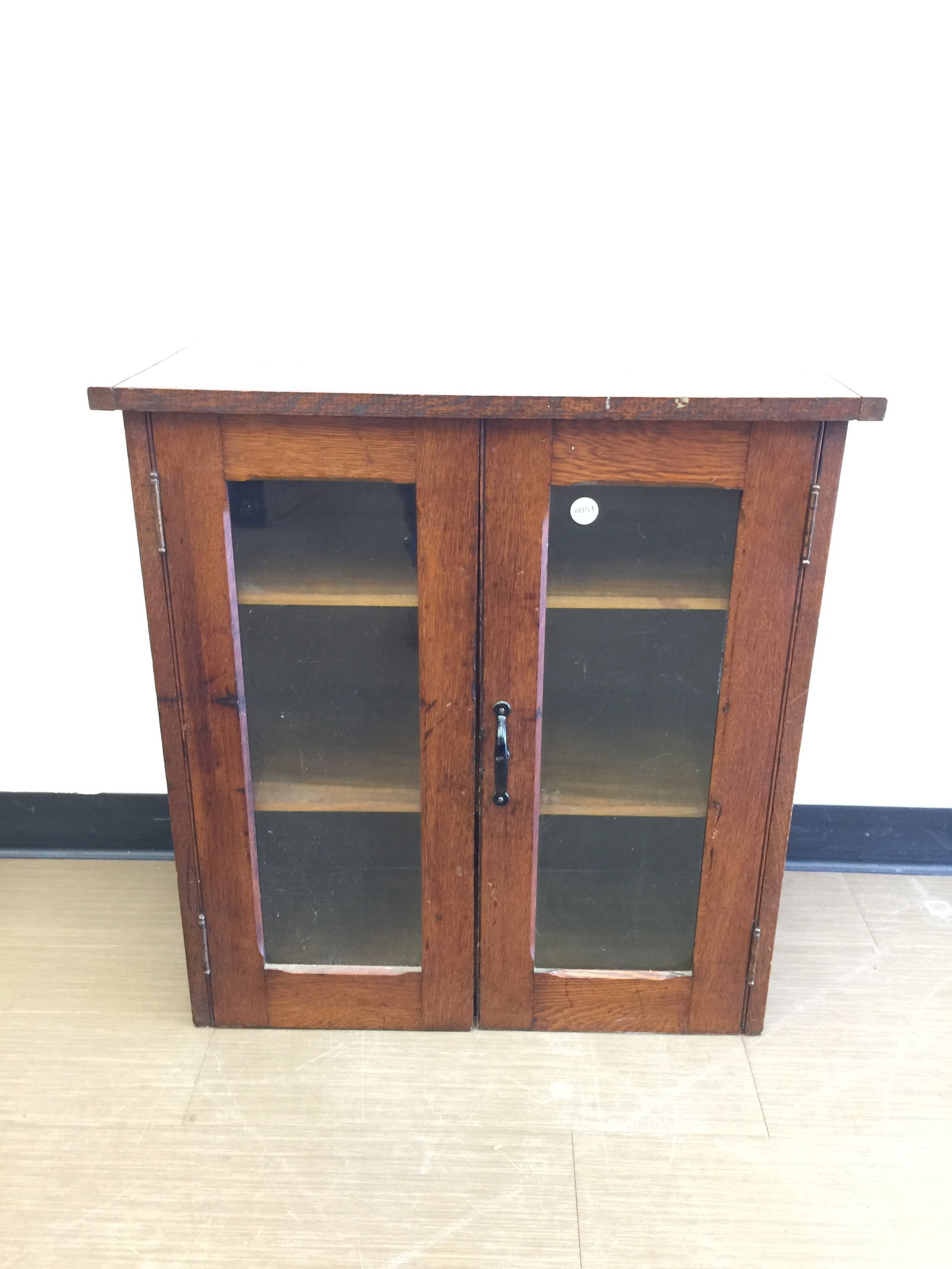 Antique Oak Cabinet (1 of 6)