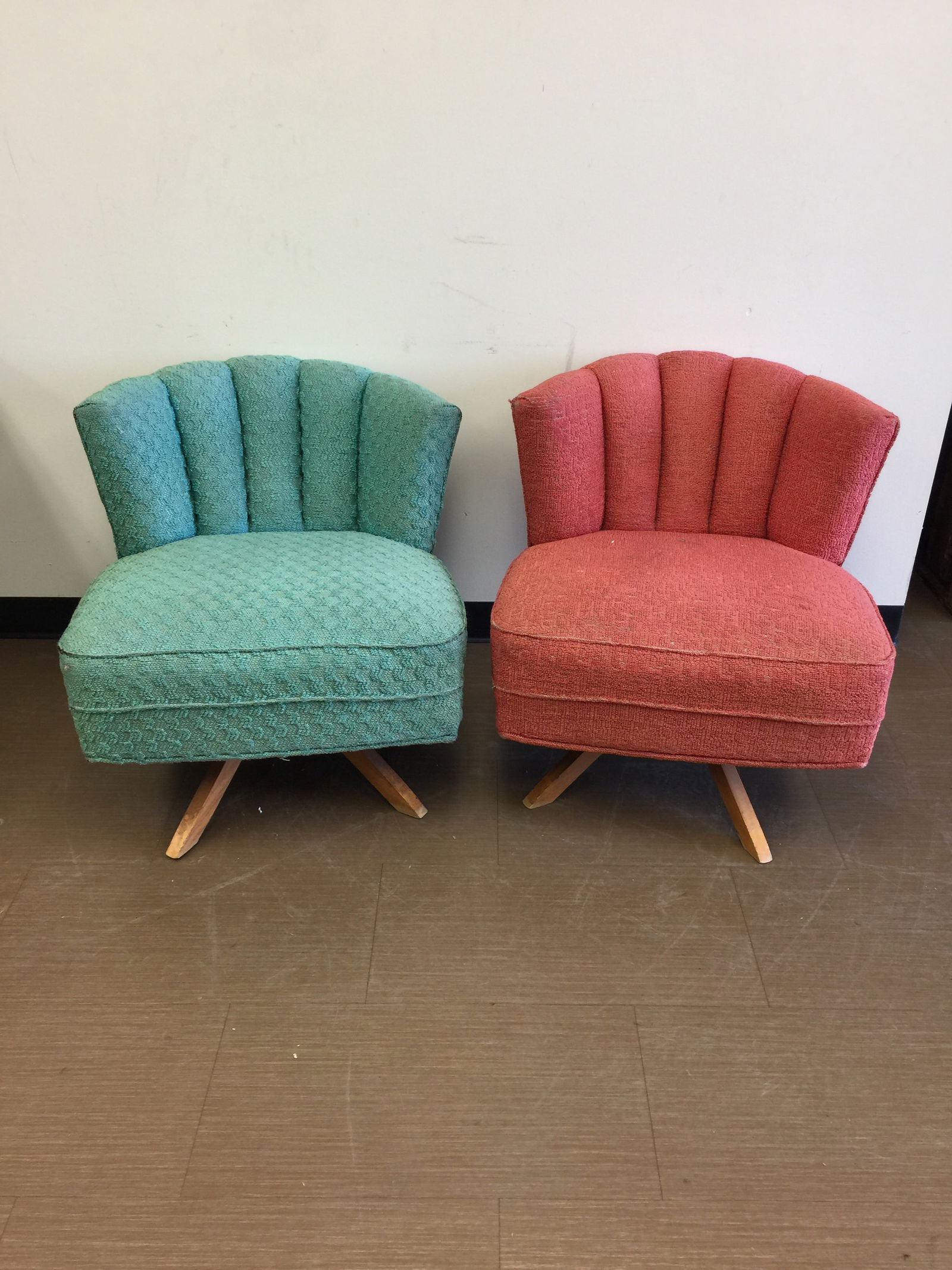 Pair of MCM Slipper Chairs (1 of 7)