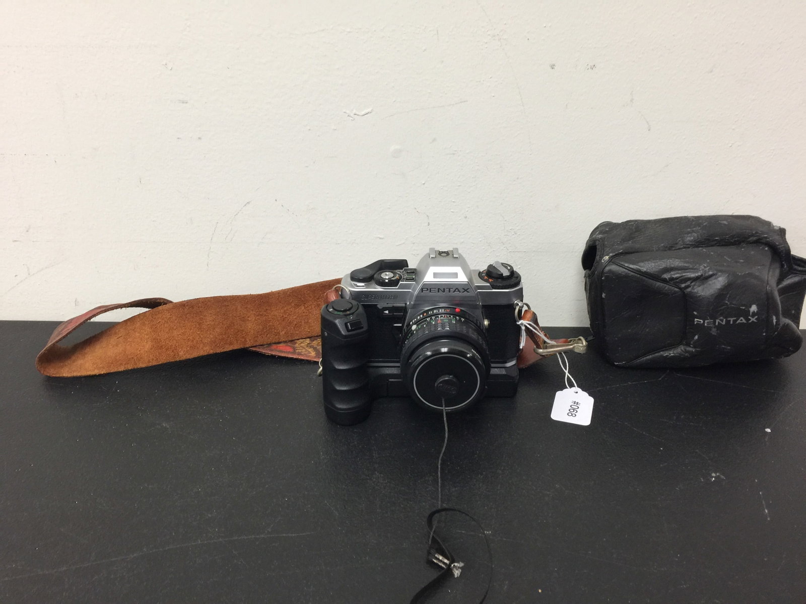 Pentax Super Program Camera: 35mm, SMC Pentax-A lens, with original case and decorative strap