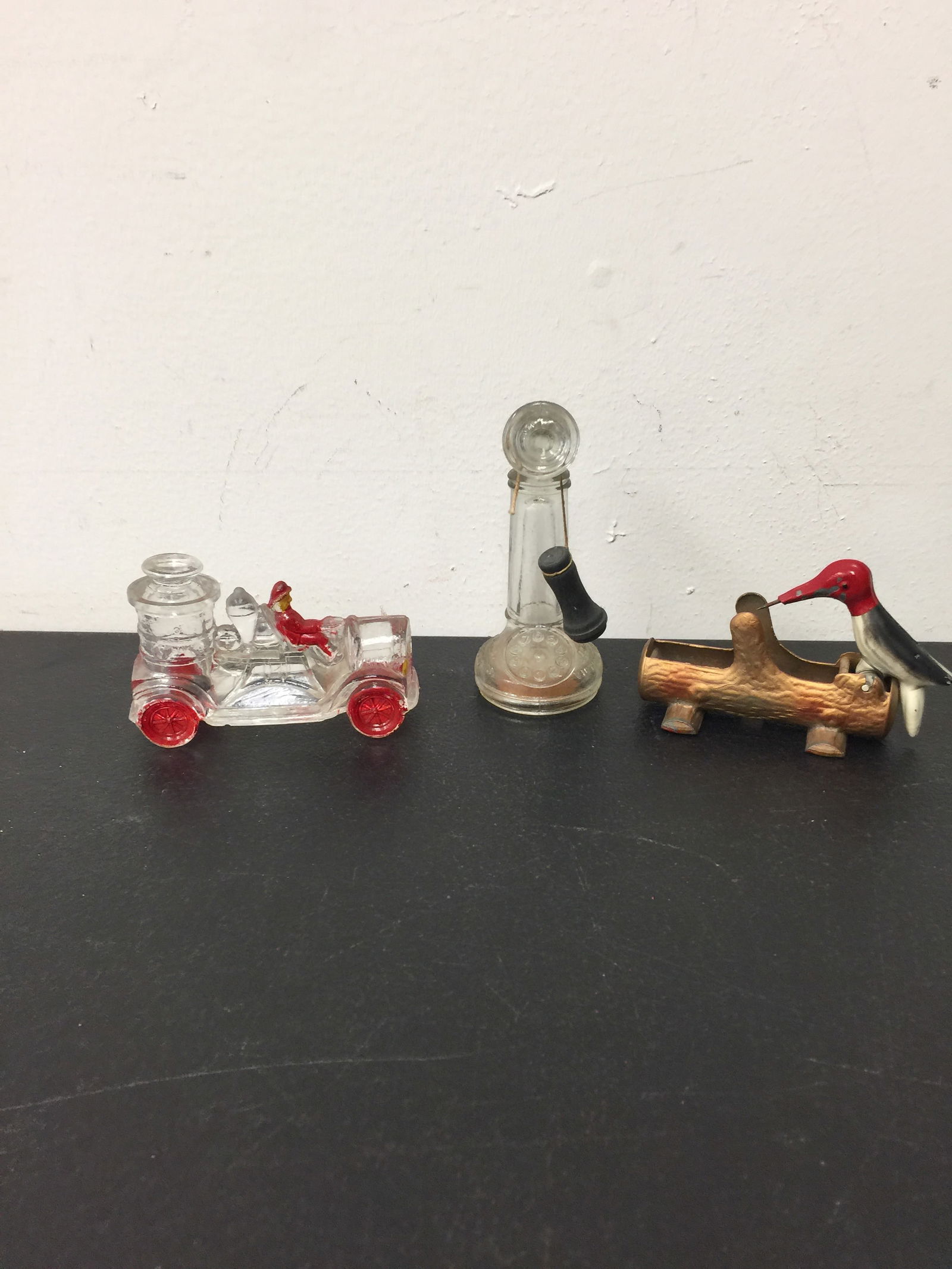 Vintage Candy Containers & Toothpick Holder (1 of 8)