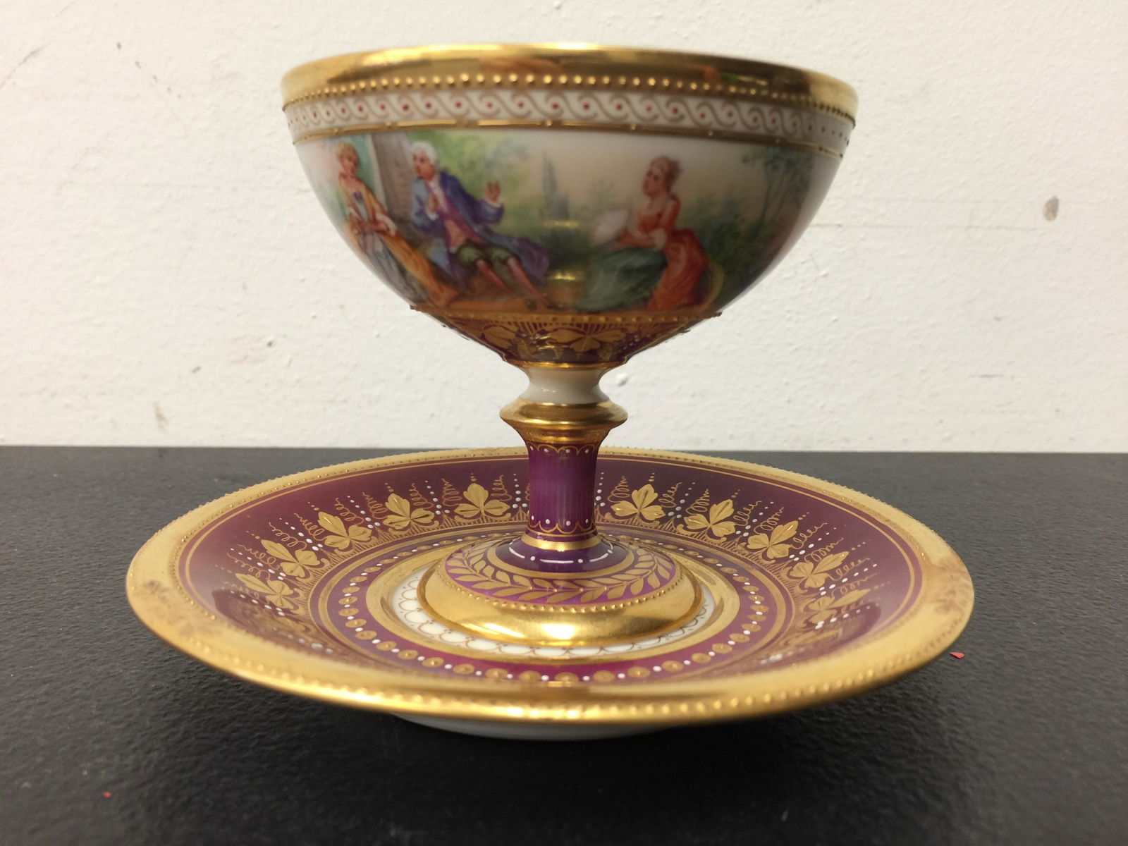 Ambrosius Lamm Dresden Cup and Saucer (1 of 5)