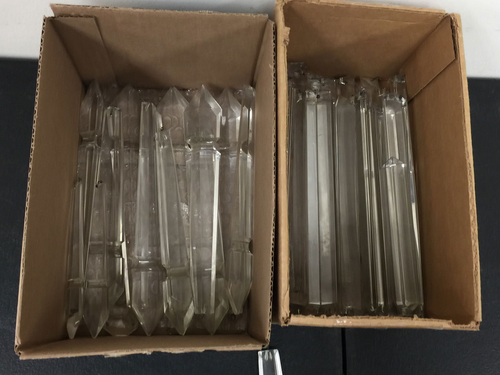 MIxed Prisms: 4 designs, largest 10".